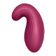 Вібратор Satisfyer Dipping Delight Berry, 2 мотори, гнучкий кінчик