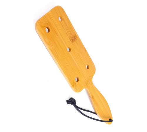 Падл Fetish Tentation Paddle Wide and Short Bamboo, упакований у ПЕ пакет