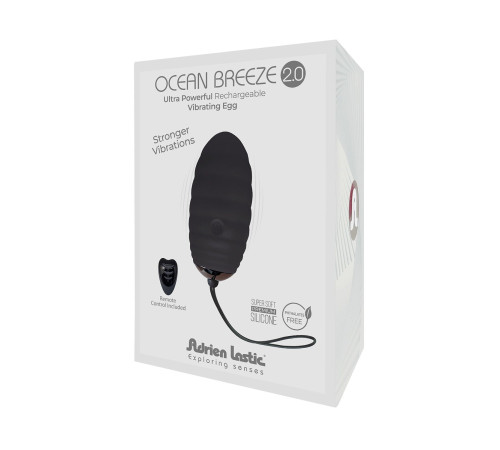 Виброяйце Adrien Lastic Ocean Breeze 2.0 Black