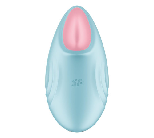 Смарт-вібратор для клітора Satisfyer Tropical Tip Light Blue