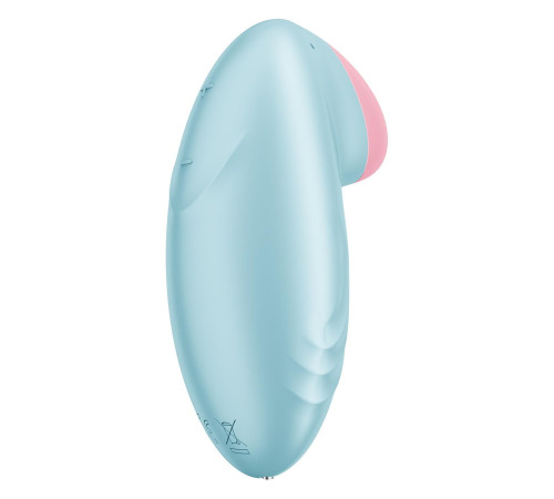 Смарт-вібратор для клітора Satisfyer Tropical Tip Light Blue