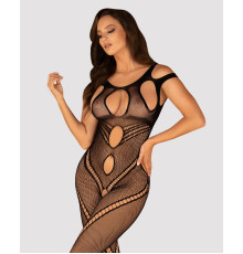 Бодістокінг Obsessive Bodystocking G322 S/M/L, фантасмагорично-силуетний крій