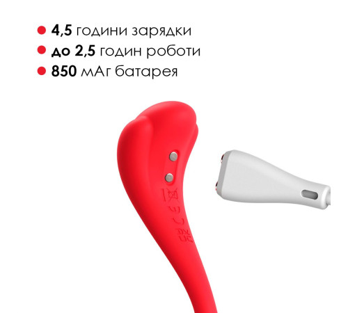 Інтерактивне віброяйце Svakom Phoenix Neo 2 Red, оновлена модель