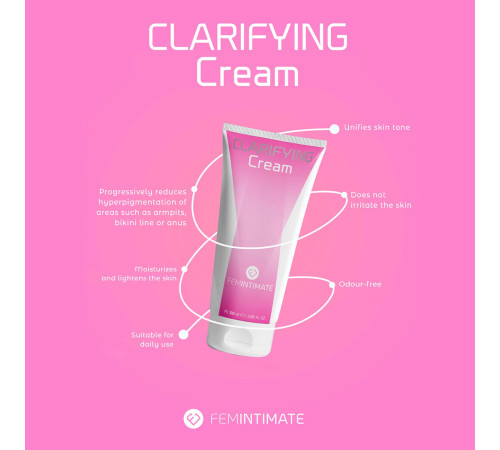 Вибілювальний крем Femintimate Clarifying Cream (100 мл)