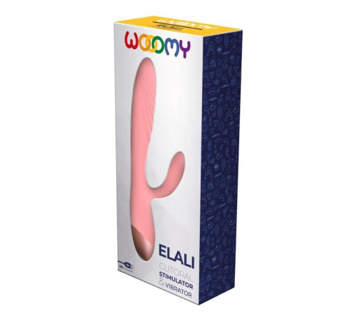 Вібратор-кролик Wooomy Elali Pink Rabbit Vibrator