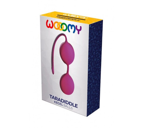 Вагінальні кульки Wooomy Taradiddle Kegel Ball, діаметр 3,5 см, маса 54 г