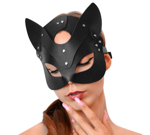 Маска Кішечки Art of Sex - Cat Mask, Чорний