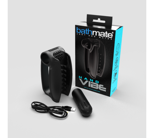 Мастурбатор з віброкулею Bathmate Hand Vibe, 10 режимів, перезаряджається