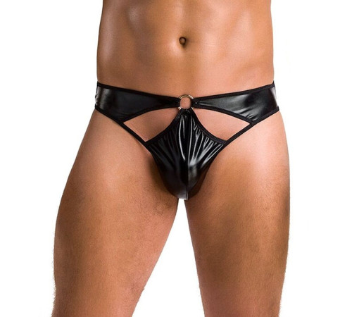 Чоловічі стринги Passion 033 THONG PAUL L/XL Black, під латекс