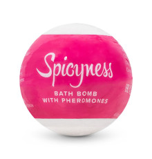 Бомбочка для ванни з феромонами Obsessive Bath bomb with pheromones Spicy (100 г)