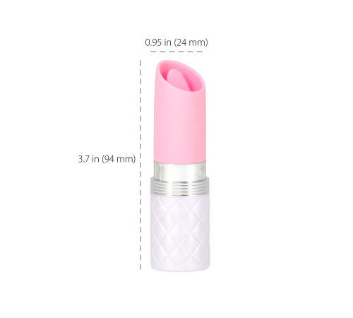 Вібратор Pillow Talk Lusty Luxurious Flickering Massager - Pink