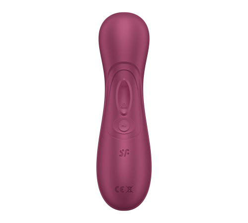 Вакуумний кліторальний стимулятор Satisfyer Pro 2 Generation 3 with Liquid Air Wine Red