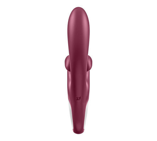 Вібратор-кролик Satisfyer Touch Me Red, подвійний відросток, 3 потужні мотори