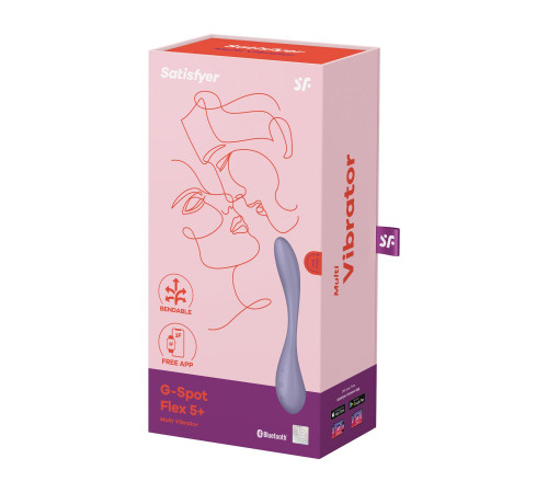 Універсальний вібратор Satisfyer G-Spot Flex 5+ Lilac