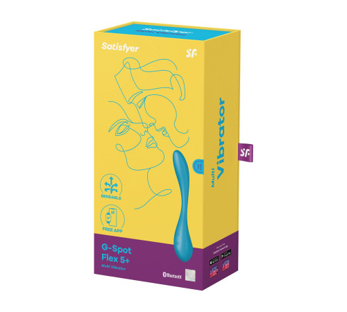 Універсальний вібратор Satisfyer G-Spot Flex 5+ Petrol