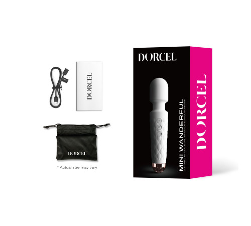 Мінівібромасажер Dorcel Wand Mini Wanderful White