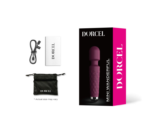 Мінівібромасажер Dorcel Wand Mini Wanderful Plum