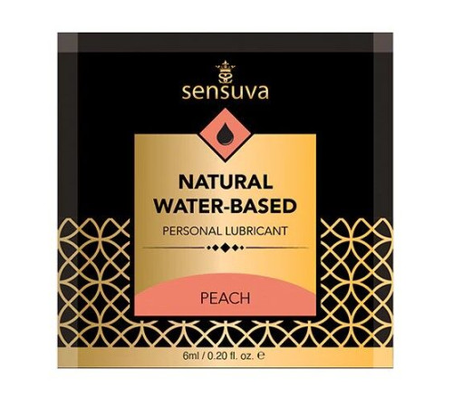 Пробник Sensuva — Natural Water-Based Peach (6 мл)