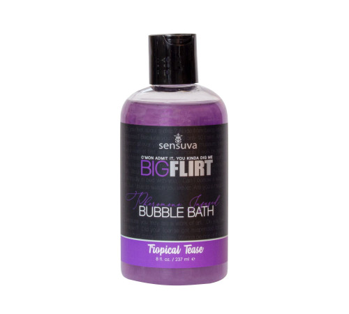 Піна для ванни Sensuva — Big Flirt Pheromone Bubble Bath — Tropical Tease (237 мл)