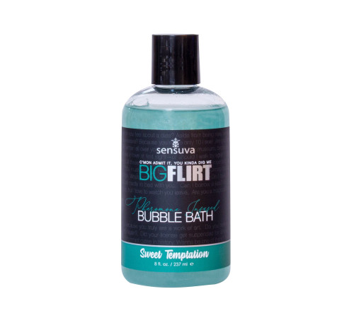 Піна для ванни Sensuva — Big Flirt Pheromone Bubble Bath — Sweet Temptation (237 мл)