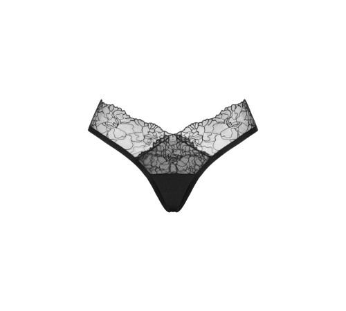 Сітчасті трусики під омбре Obsessive Bella Rou panties XS/S