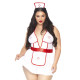 Костюм медсестри Leg Avenue Nightshift Nurse XL/XXL, сукня, трусики, шапочка