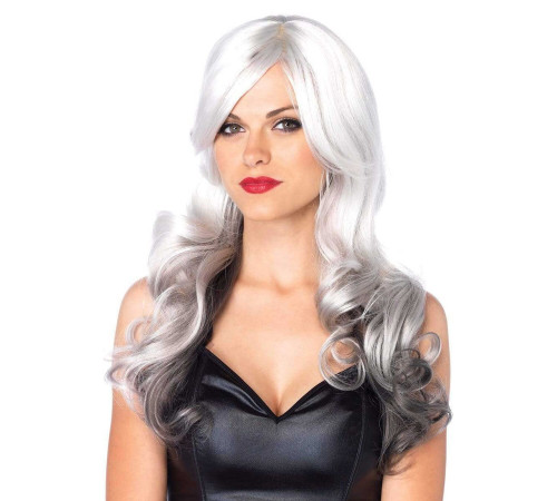 Leg Avenue Allure Multi Color Wig Grey/Black