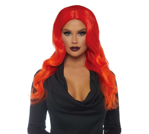 Руда перука омбре Leg Avenue Ombre long wavy wig, довга, локони, 61 см