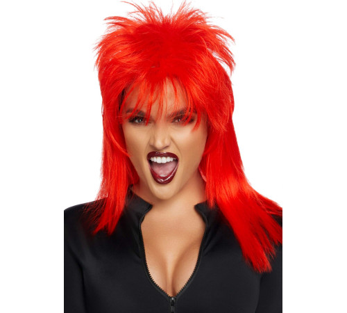 Перука рок-зірки Leg Avenue Unisex rockstar wig Red, унісекс, 53 см