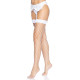 (SALE) Панчохи у велику сітку Leg Avenue Fence Net Thigh Highs White, one size