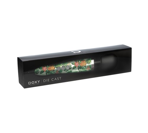 Вібромасажер DOXY Die Cast PINEAPPLE, дуже потужний, живлення 220В, металевий корпус