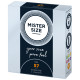 Презервативи Mister Size - pure feel - 57 (3 condoms), товщина 0,05 мм