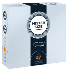 Презервативи Mister Size - pure feel - 57 (36 condoms), товщина 0,05 мм