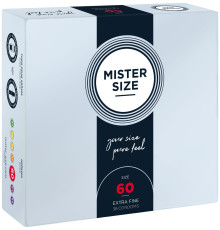 Презервативи Mister Size - pure feel - 60 (36 condoms), товщина 0,05 мм