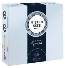 Презервативи Mister Size - pure feel - 69 (36 condoms), товщина 0,05 мм