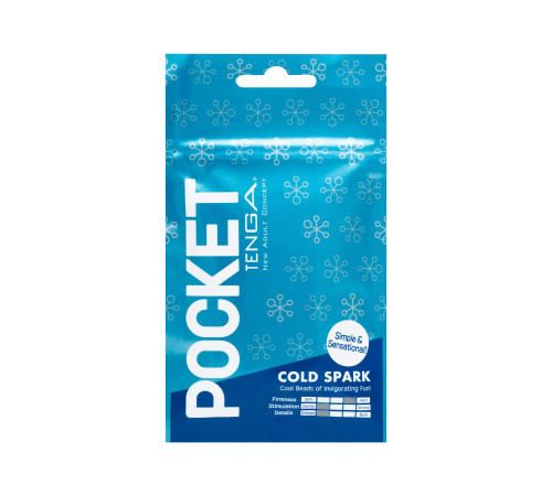 Мастурбатор TENGA Pocket Cold Spark