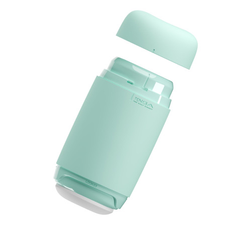 Мастурбатор TENGA PUFFY MINT GREEN, ультрам’який матеріал, багаторазовий, наскрізний