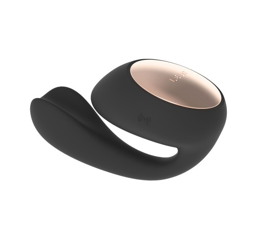 Смарт-вібратор LELO Ida Wave Black, вагінально-кліторальний, технологія WaveMotion, 2 мотори