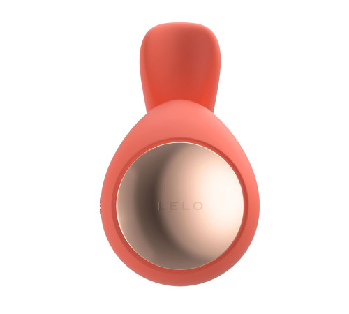 Смарт-вібратор LELO Ida Wave Coral Red, вагінально-кліторальний, технологія WaveMotion, 2 мотори