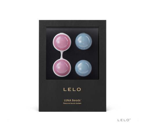 Набір вагінальних кульок LELO Beads Mini, діаметр 2,9 см, змінне навантаження, 2х28 та 2х37 г