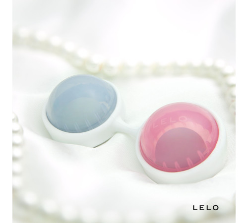 Набір вагінальних кульок LELO Beads Mini, діаметр 2,9 см, змінне навантаження, 2х28 та 2х37 г