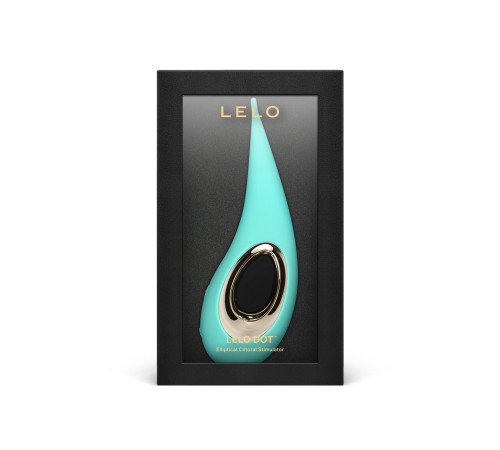 Кліторальний вібратор LELO DOT Aqua, точкова стимуляція, технологія Infinite Loop