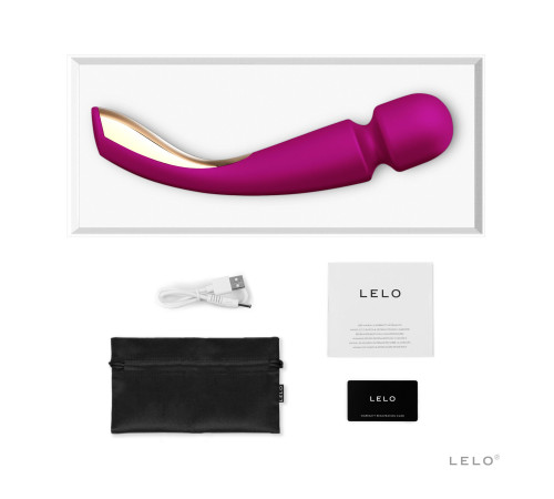 Вібромасажер LELO Smart Wand 2 Medium Deep Rose