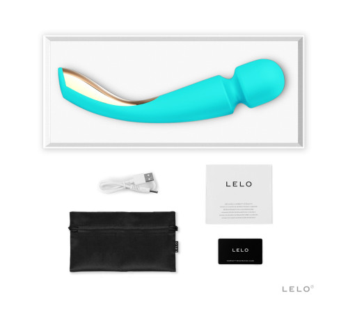 Вібромасажер LELO Smart Wand 2 Medium Ocean Blue