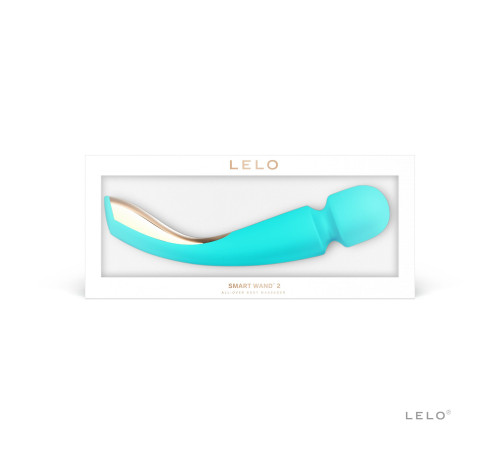 Вібромасажер LELO Smart Wand 2 Medium Ocean Blue