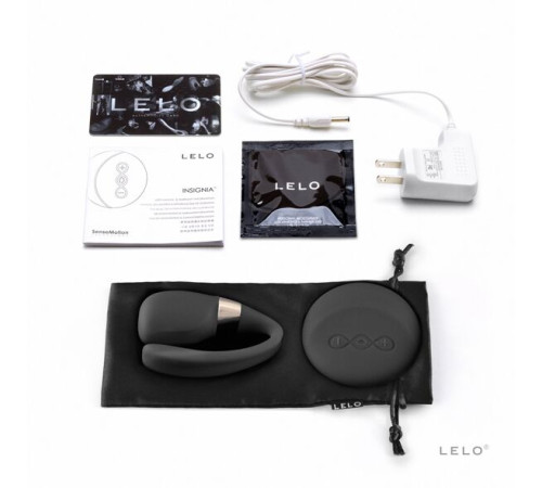 Вібратор для пар LELO Tiani 3 Black, 2 мотори, пульт ДК