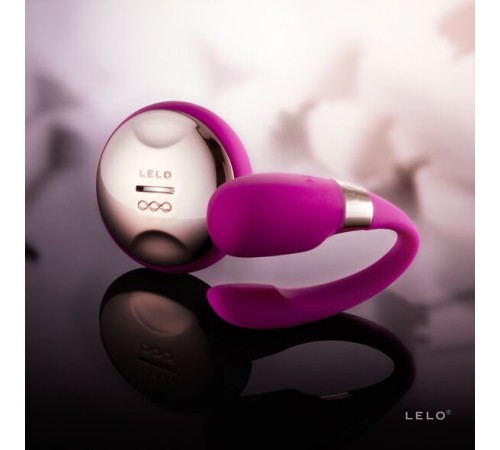 Вібратор для пар LELO Tiani 3 Deep Rose, 2 мотори, пульт ДК