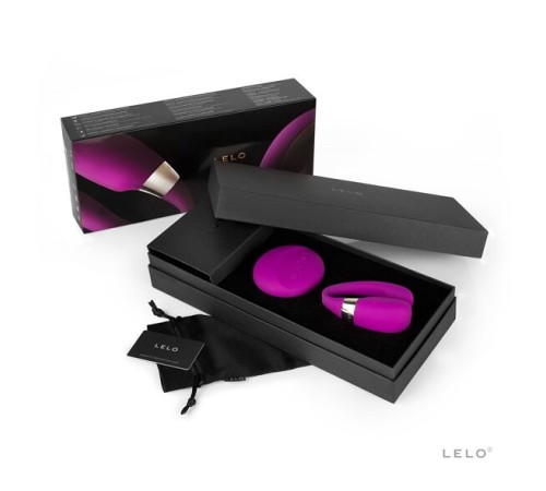 Вібратор для пар LELO Tiani 3 Deep Rose, 2 мотори, пульт ДК