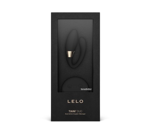 Вібратор для пар LELO Tiani Duo Black, 2 мотори, пульт ДК