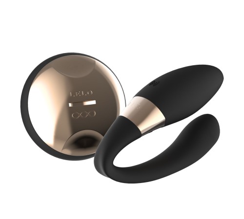 Вібратор для пар LELO Tiani Duo Black, 2 мотори, пульт ДК